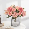 Simulation Factory High-quality Decorative Dried Flower Decoration simulation flowers Bouquet Natural Dried  Gift