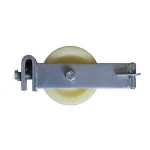 Single Wheel Cable Block Pulley Hanging Cable Hook Roller