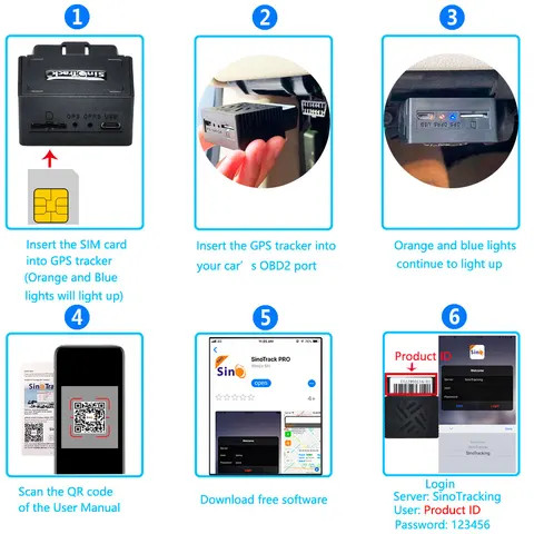 Buy Sinotrack St-902 Obd Auto Tracking Device Vehicle Gps Tracker from ...
