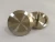 Import Skidproof Blind Guiding Paving Tactile Indicator Stud 304 306 Stainless Steel With Brass Surface Design from China