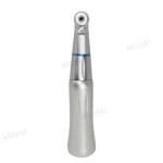 Slow Speed 1:1 Contra Angle With LED Light E-type Blue Ring Internal Spray Low Speed Dental Handpiece