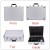 Import Small Aluminum Hard Case Briefcase Silver Carrying Case Flight Cases Portable Equiment Tool Case from China