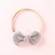 Import Small corduroy  New Korean hair accessories bow tie stretch loop from China
