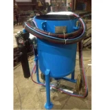 Small Mini Mobile Portable Sand blaster Machine Equipment Pressure Tank Sandblaster Sand Blasting Pot