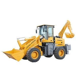 Small tractor price with front end backhoe loader