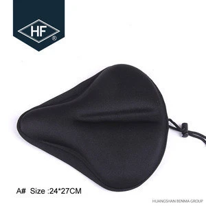 soft and comfortable XL silicone bicycle saddle