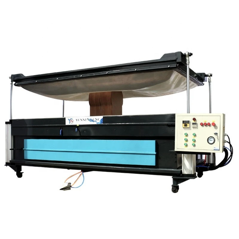 Solid surface thermoforming silicone vacuum membrane press machine for Corian acrylic pvc foil