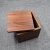 Import solid walnut wood tea storage box for gifts and crafts from China
