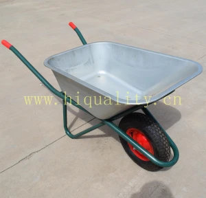 solid wheel steel material wheel barrow various types of wheelbarrow WB6418