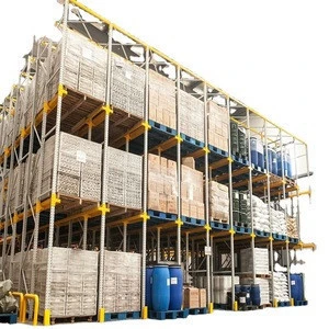 space saving heavy duty storage drive in pallet rack system