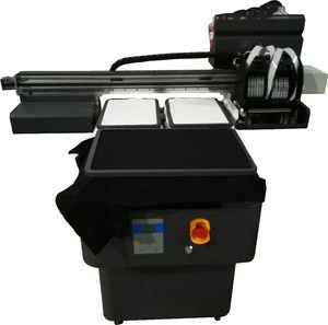 Space-saving inkjet printer for polo shirts,hoodies or other clothing