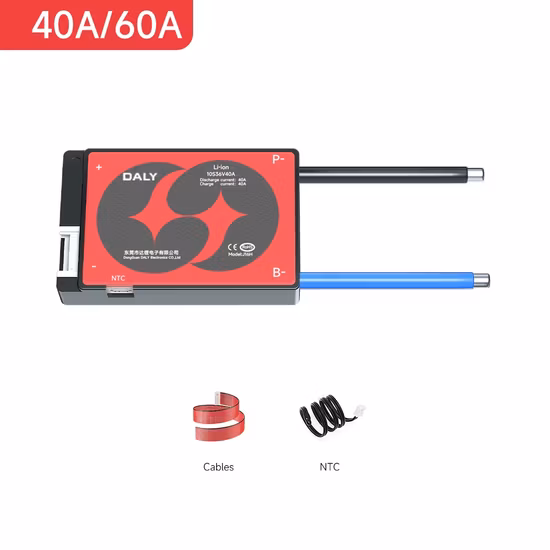 Daly Manufacture Liion 10s 36V 60A Common Port with Balance for Elecrtic Motorcycle