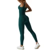 Spring Seamless One-Piece Yoga Suit Dance Belly Tightening Fitness Workout Set Stretch Bodysuit Gym Clothes Push Up Sportswear