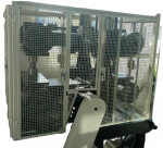 Spring testing machine