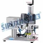 SPX semi-auto Pharmaceuticals bottle crown capper/ cap screwing capping machine