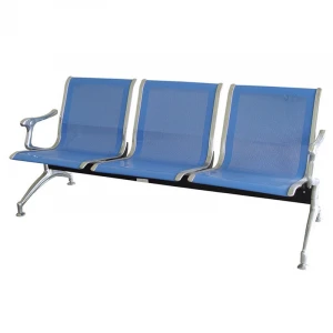 stainless steel 3-seater airport waiting chairs