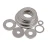 Import stainless steel 304 316 DIN125 flat washer with iso9001 from China
