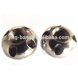 stainless steel 4 holes anti-theft / security nut