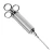 Import Stainless Steel Roast Syringe Barbecue Meat Marinade Injector 1 oz 2oz Meat Injector for Kitchen Cooking from China