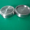 Stainless steel spinneret parts supporting distribution plate in textile machinery