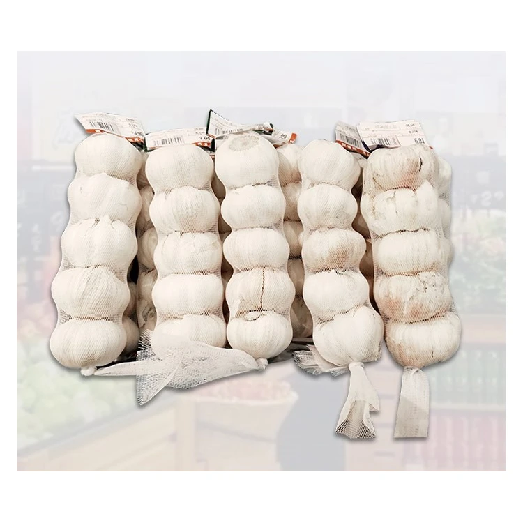 Stocked Made In China Durable tubular packing mesh bags garlic