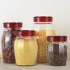 Storage Bottles &amp; Jars Type And Stocked Glass Jars With Lid Food Grade