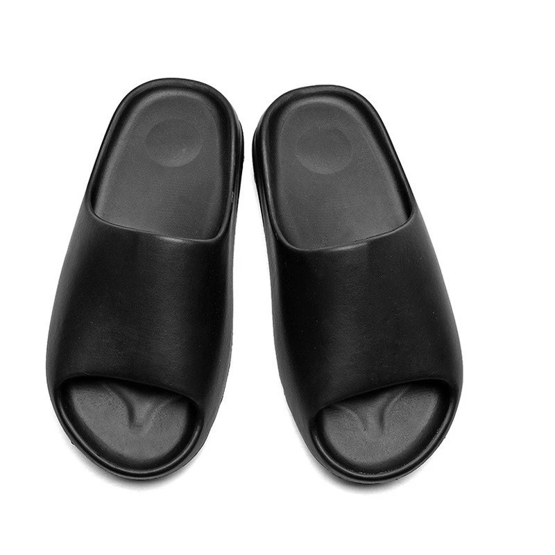 Summer Shoes Fashion  Unisex Summer Fish Mouth Flat Slope Heel Home Rubber Slippers