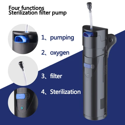 SUNSUN CUP-809 Aquarium Fish Tank Accessories Water With UV Lamp Internal Pumps Filter Pump