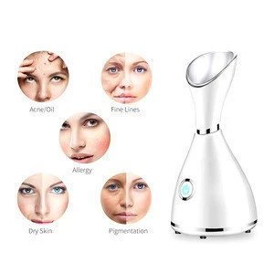 Support Sample Ionic Deep Cleansing Mini Aroma Essential Oils Cold Warm Facial Steamer