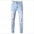 Import SY10513 New fashion men jeans trousers slim fit jeans cotton men pants from China