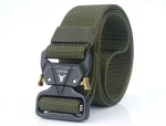 Tactical Belt, 1.7" Tactical Heavy Duty Waist Belt, Quick-Release Military Style Shooters Nylon Belts with Metal Buckle