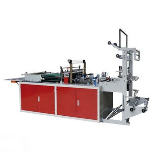Taiwan Quality Plastic LDPE PP BOPP Side Sealing Bread Bag Making Machine Price For Sale