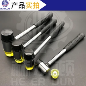 The manufacturer produces and sells the steel pipe handle installation hammer, rubber rubber rubber hammer, shelf floor installa