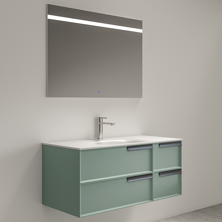 The newest modern vanity bathroom cabinet led light mirror