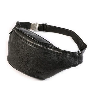Tiding Outdoor Sport Fanny Pack Adjustable Belt Leather Waist Bag