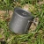 Import Titanium cups portable folding handle 550ml camping hiking pots from China