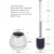 Import Toilet Brush and Holder TPR Toilet Bowl Brush with Ventilation Holder for Bathroom Toilet Cleaning from China