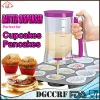 TOP & HOT SELL 4  Measuring Cups Cake Mix Plastic Cup Pancake Muffin Batter Dispenser Baking Release Jug