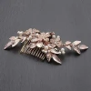 Top quality rose gold designer chinese traditional flower hairpin