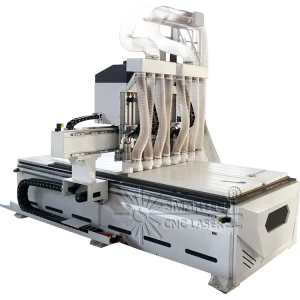 Top selling multiheads high efficiency 3D CNC Router Machine