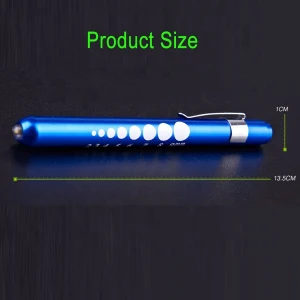 TOPEAST Big LED Medical Surgical First Aid colors Pocket Penlight 17*139mm for doctors and nurses