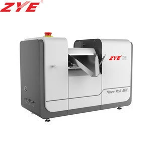 Touch Screen Nanoscale Ceramic Three Roll Mill For Soldering Paste