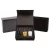 Import Tpak Essential Oil Black Gift Box Custom Packaging Gift Box With Foam Insert from China