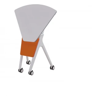 Training Fan-Shape Table Foldable Swivel 360 Degrees Table Hot Sale and High Quality Meeting Table