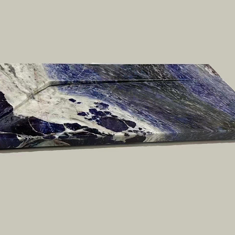Translucent brazil luxury  Blue Slabs granite For Wall Panel cladding decoration marble with high quality