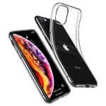 Transparent material mobile phone case suitable for iphone 11PRO MAX waterproof TPU mobile phone cover