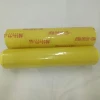 transparent yellow pvc food grade cling film