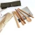 Import Travel Bamboo Flatware Portable Tableware Fork Spoon Knife Chopsticks And Straw Cutlery Set For Picnic Reusable Utensils Set from China