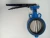 Import Two 2 holes body DI/CI/ cast iron body wafer type butterfly valve cheapest type from China