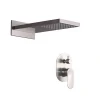 Two Functions SUS304 Square Showerheads Hot and Cold Conceal Shower Set